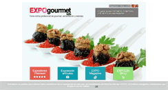 Desktop Screenshot of expogourmetb2b.com